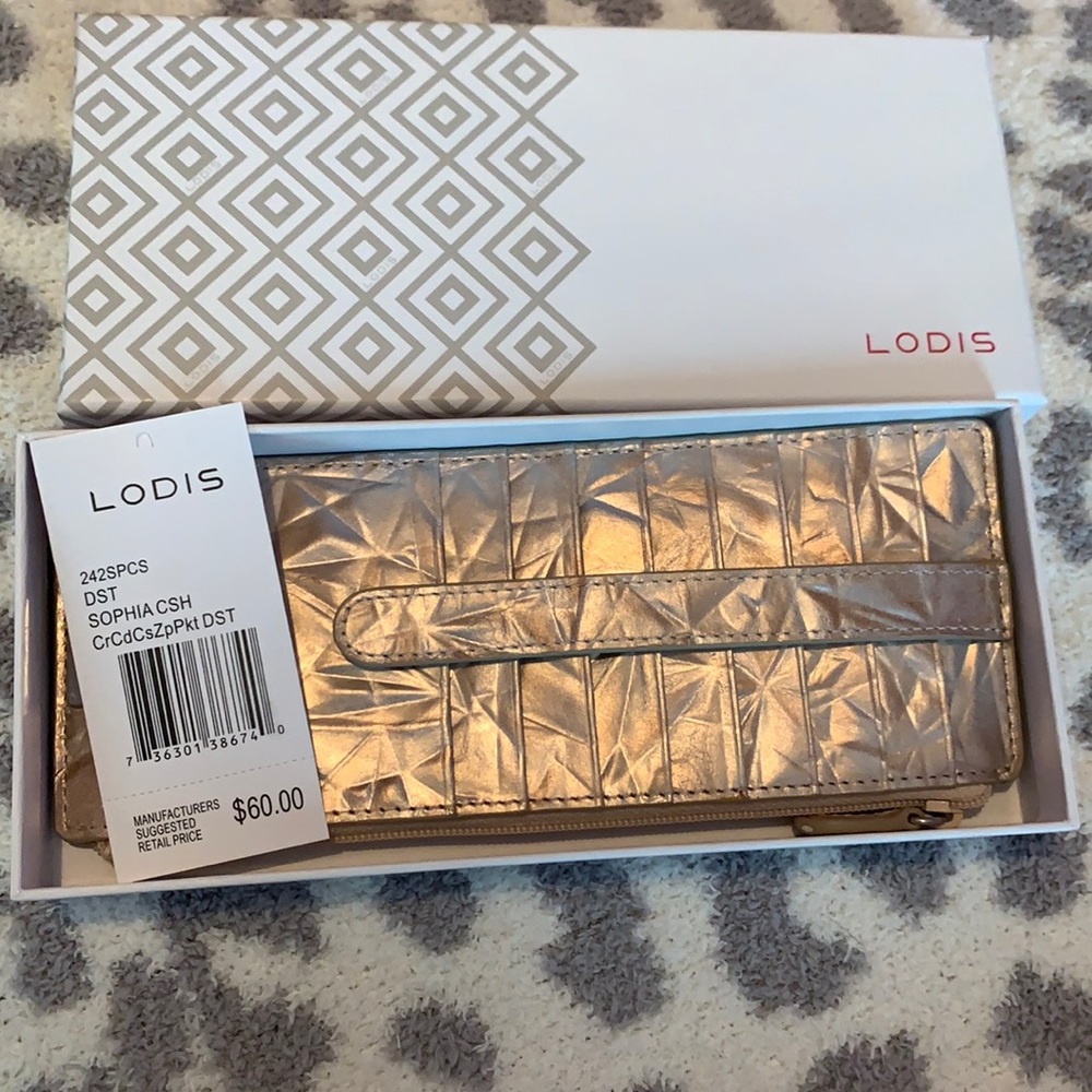 NWT Lodis wallet! Comes with original box